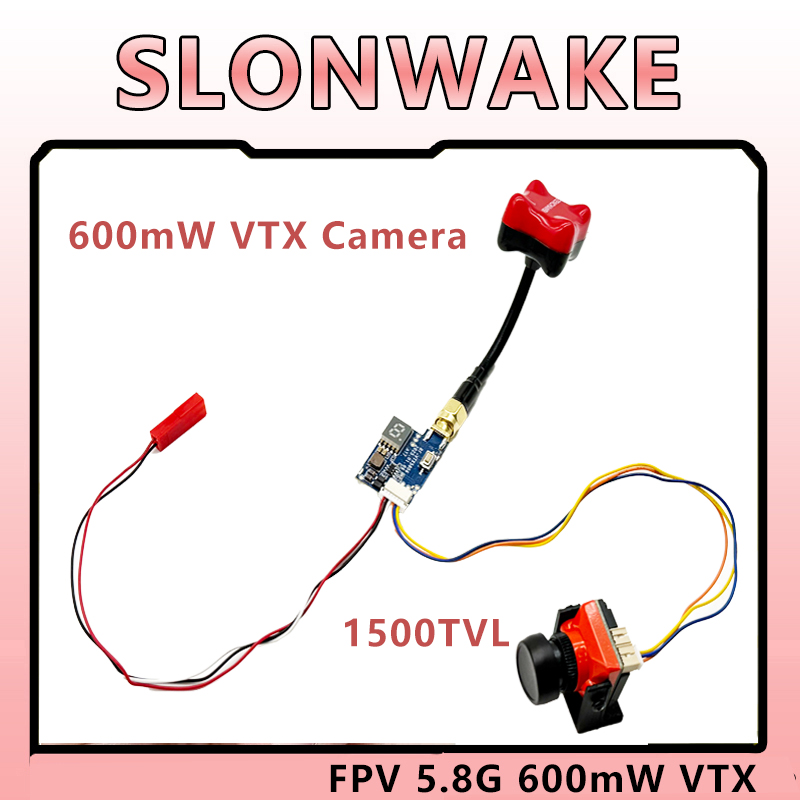 Drone Racing Vtx - SLONWAKE 5.8G TS5823 PRO เครื่องส่งสัญญาณอนาล็อกขนาดเล็ก VTX