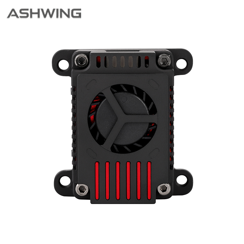 Drone Racing Transmitter - โมดูลส่งสัญญาณวิดีโอระยะไกล ASHWING5.8G สำหรับโดรนแข่ง FPV - อุปกรณ์เสริมระบายความร้อน
