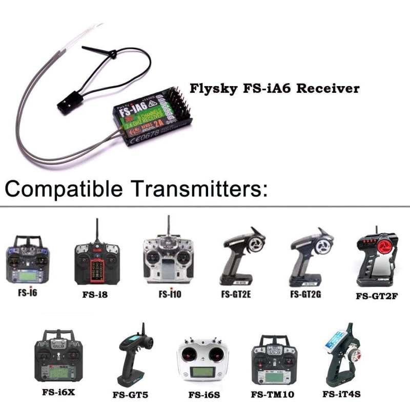 ฟลายสกาย FS-IA6 ตัวรับสัญญาณ 6 - Drone Racing Battery บทวิจารณ์และราคา