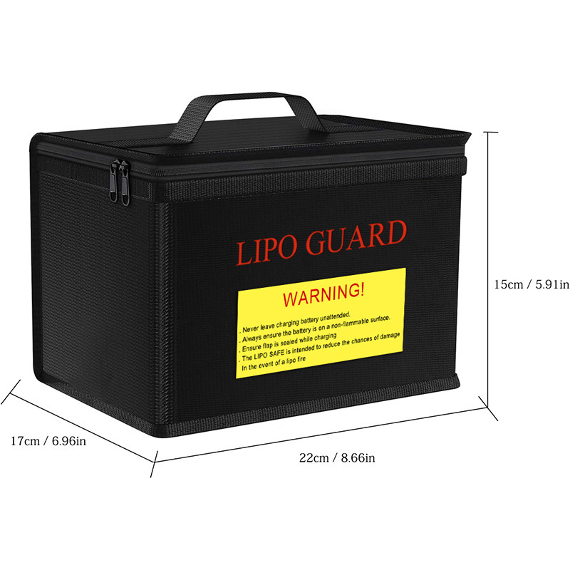 กระเป๋าป้องกันแบตเตอรี่ลิเธียม - Drone Racing Battery บทวิจารณ์และราคา