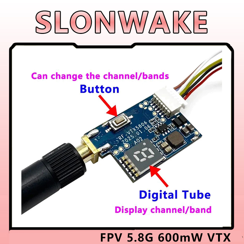 SLONWAKE 5.8G TS5823 PRO เครื่ - Drone Racing Vtx บทวิจารณ์และราคา