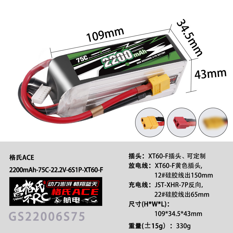 แบตเตอรี่ Lipo รุ่นใหม่ Gens A - Drone Racing Battery บทวิจารณ์และราคา